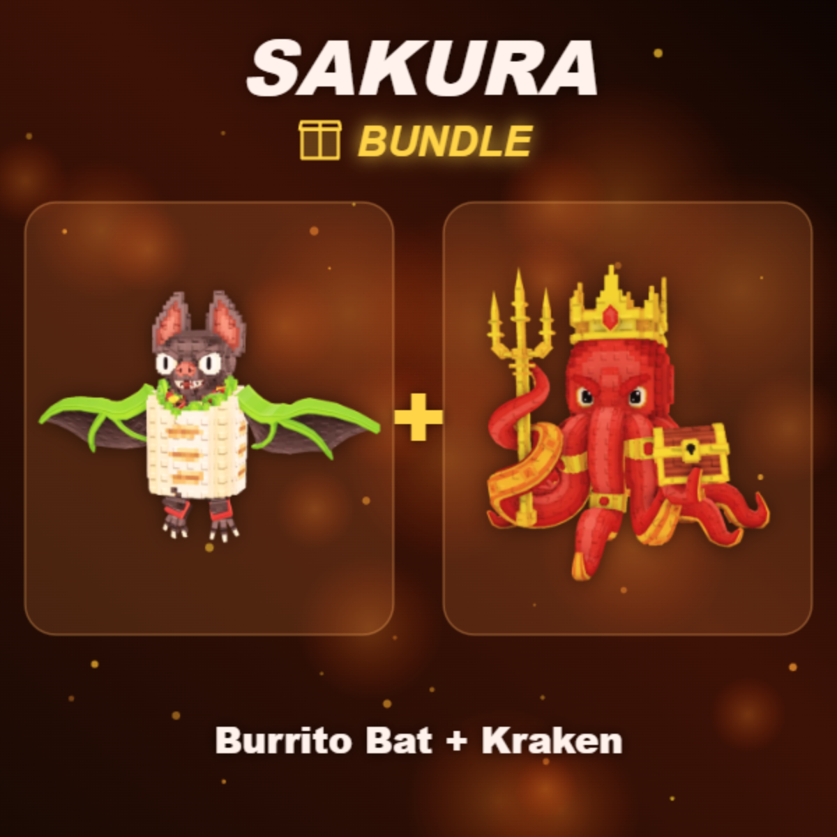 📦 BUNDLE ⭐ Burrito Bat + Kraken ⭐