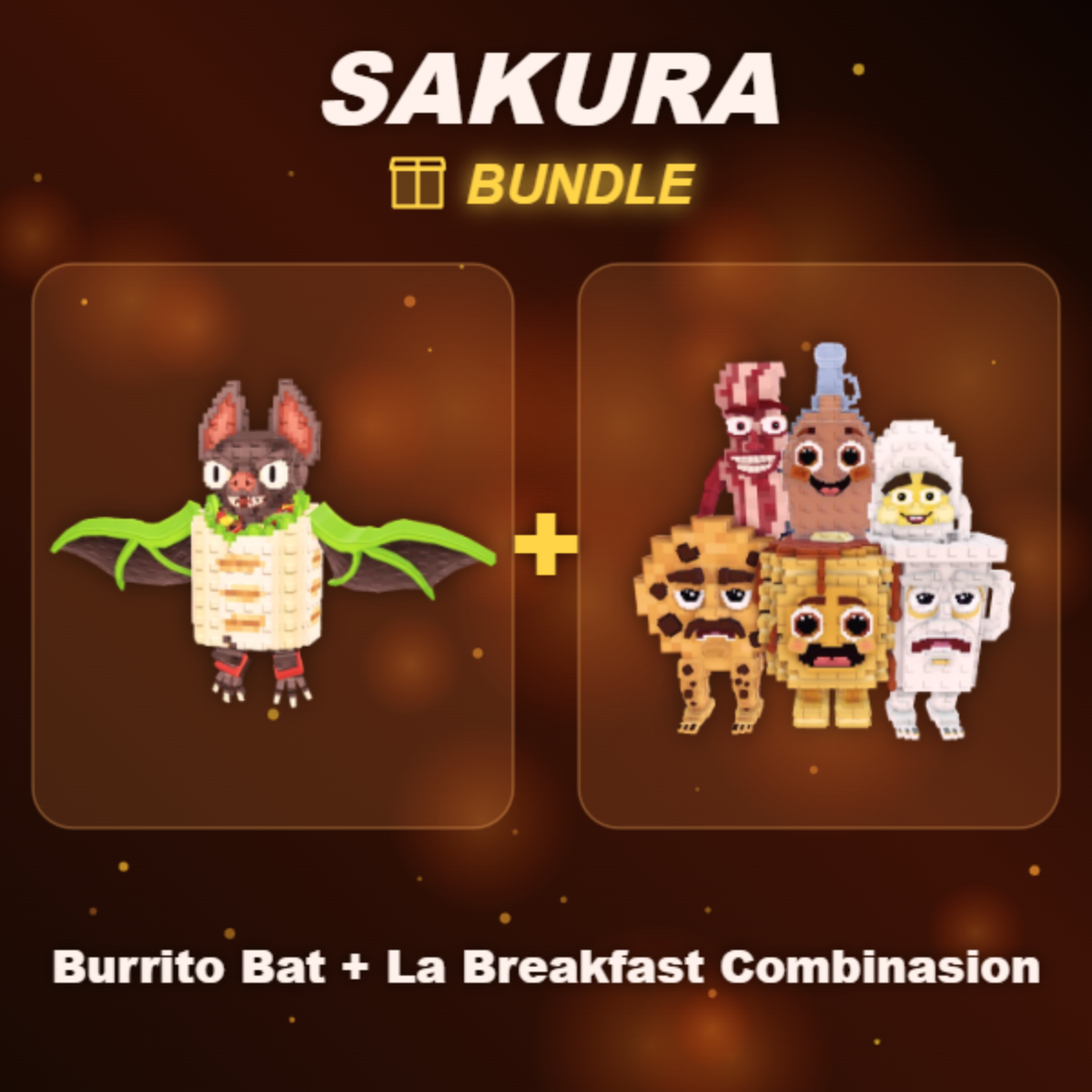 📦 BUNDLE ⭐ Burrito Bat + La Breakfast Combinasion ⭐
