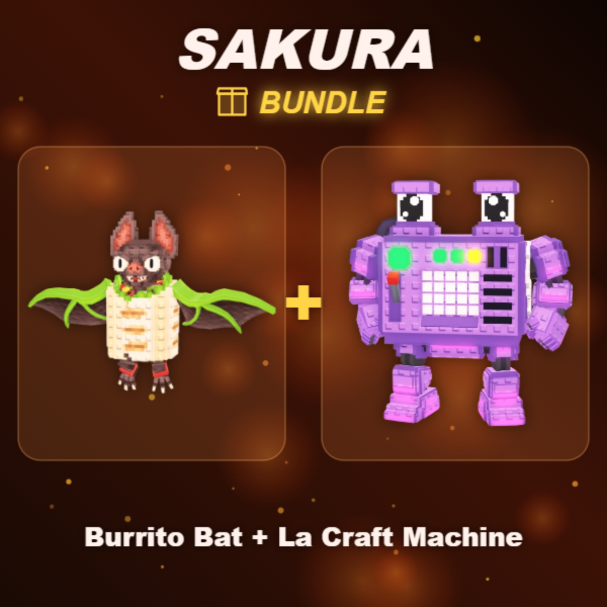 📦 BUNDLE ⭐ Burrito Bat + La Craft Machine ⭐