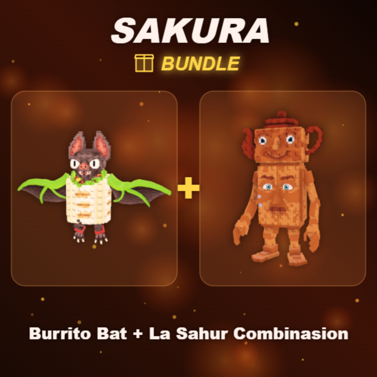 📦 BUNDLE ⭐ Burrito Bat + La Sahur Combinasion ⭐