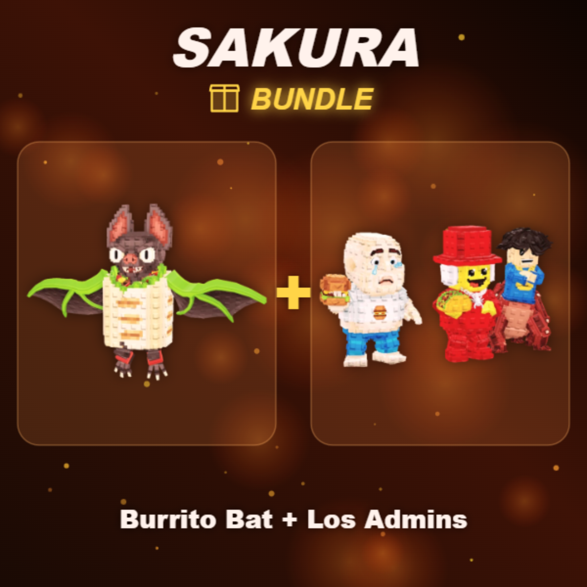 📦 BUNDLE ⭐ Burrito Bat + Los Admins ⭐