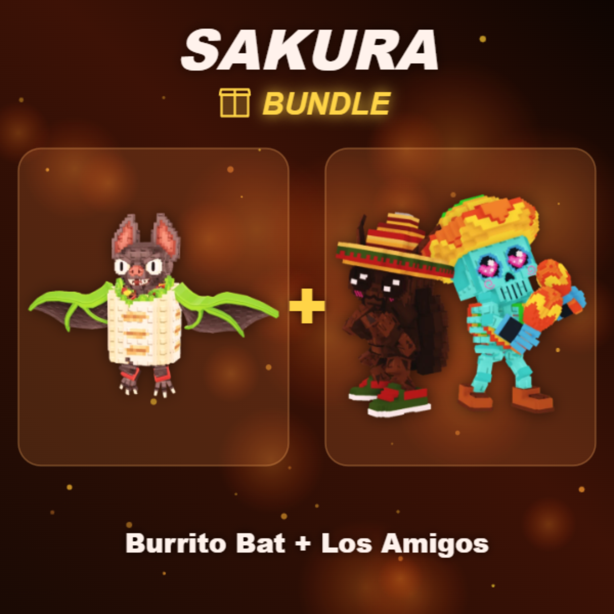 📦 BUNDLE ⭐ Burrito Bat + Los Amigos ⭐