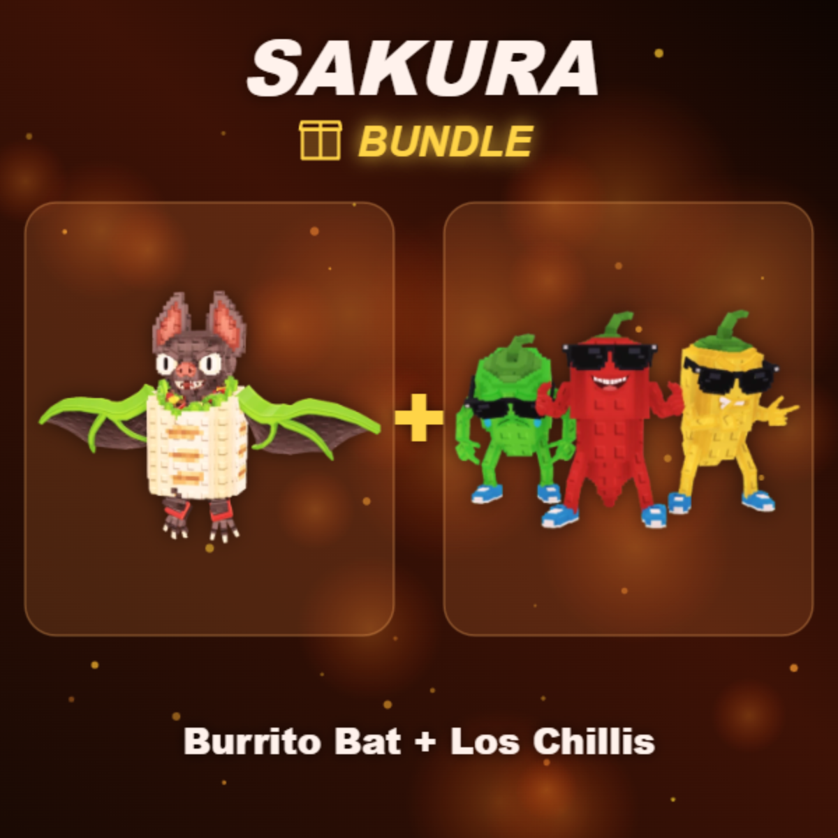 📦 BUNDLE ⭐ Burrito Bat + Los Chillis ⭐