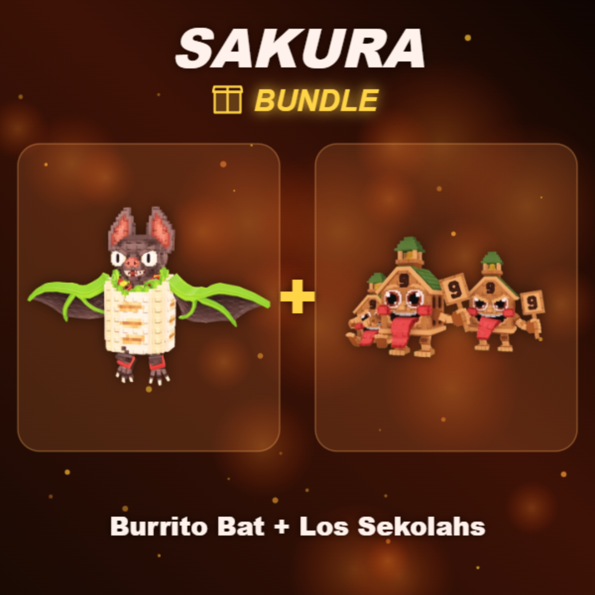 📦 BUNDLE ⭐ Burrito Bat + Los Sekolahs ⭐