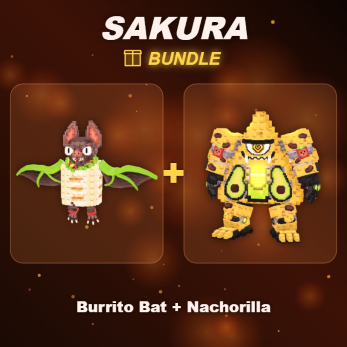 📦 BUNDLE ⭐ Burrito Bat + Nachorilla ⭐