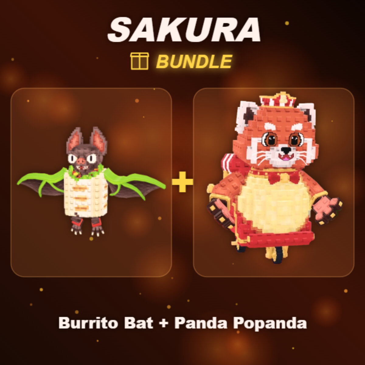📦 BUNDLE ⭐ Burrito Bat + Panda Popanda ⭐