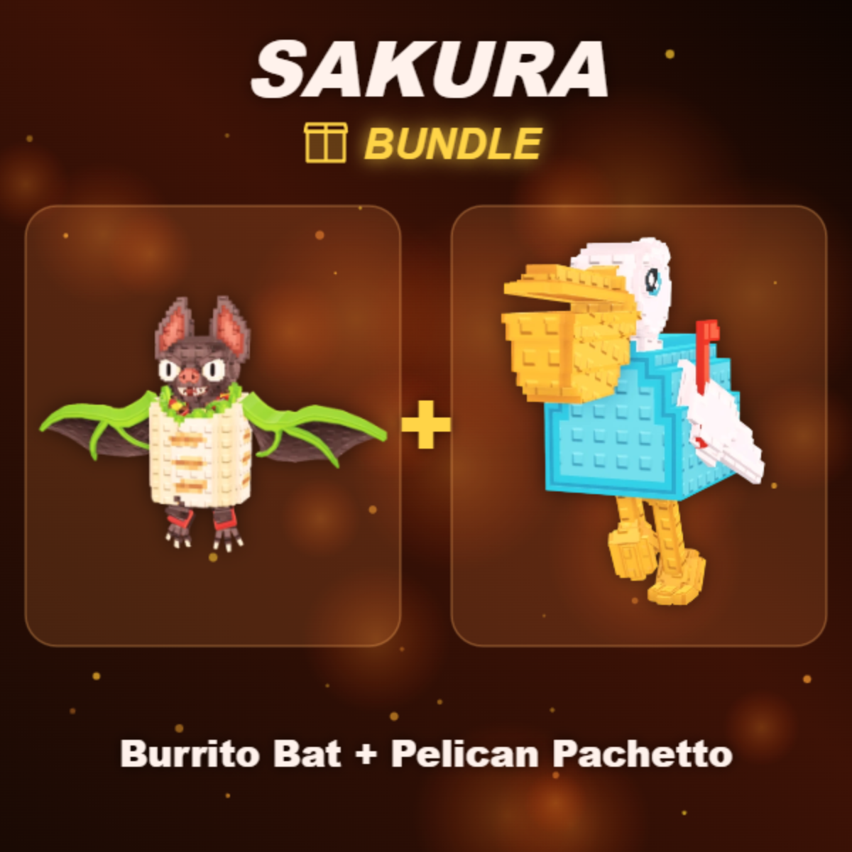 📦 BUNDLE ⭐ Burrito Bat + Pelican Pachetto ⭐