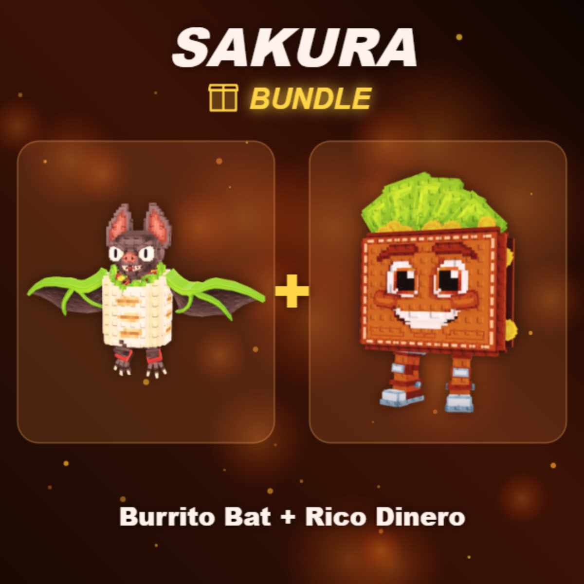 📦 BUNDLE ⭐ Burrito Bat + Rico Dinero ⭐