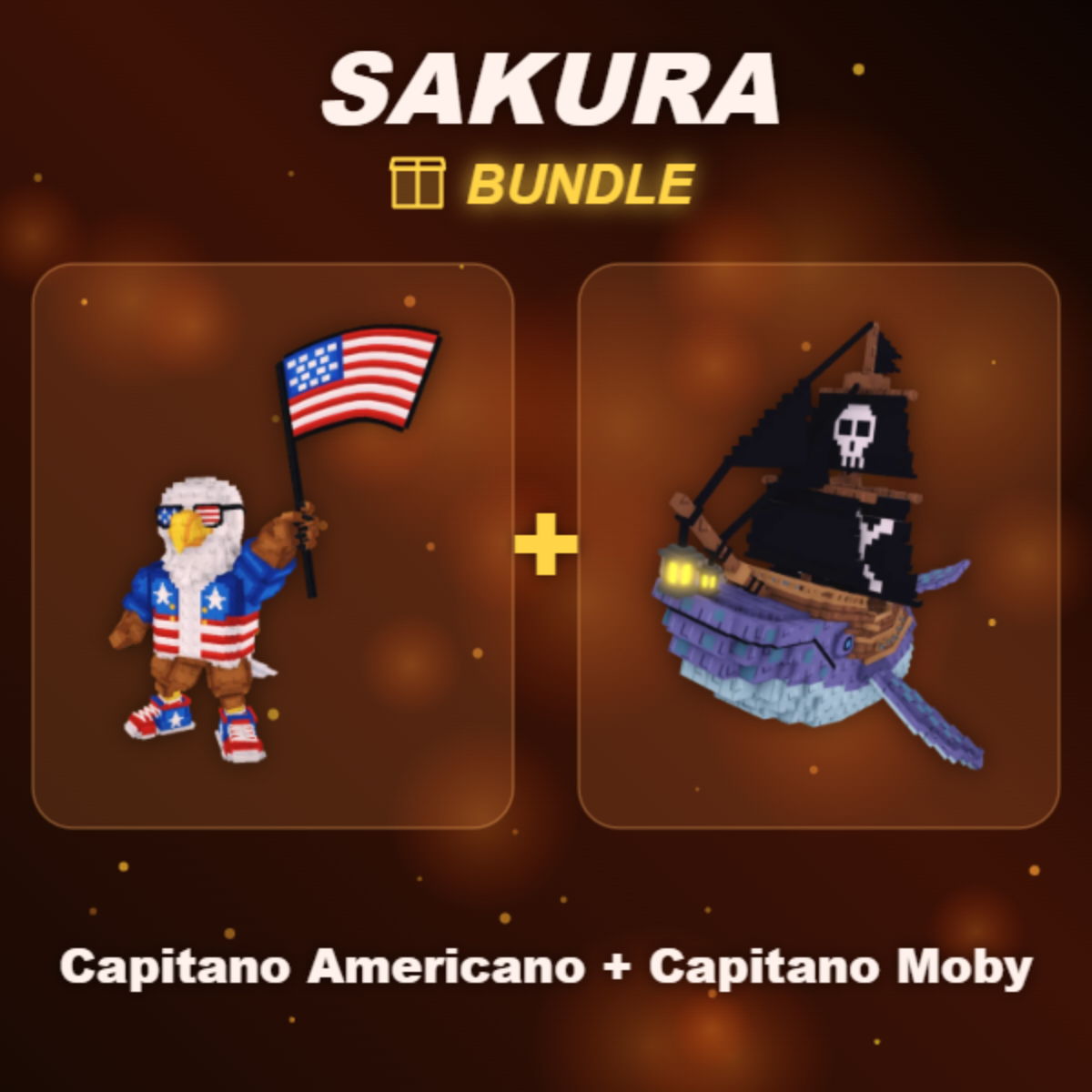 📦 BUNDLE ⭐ Capitano Americano + Capitano Moby ⭐