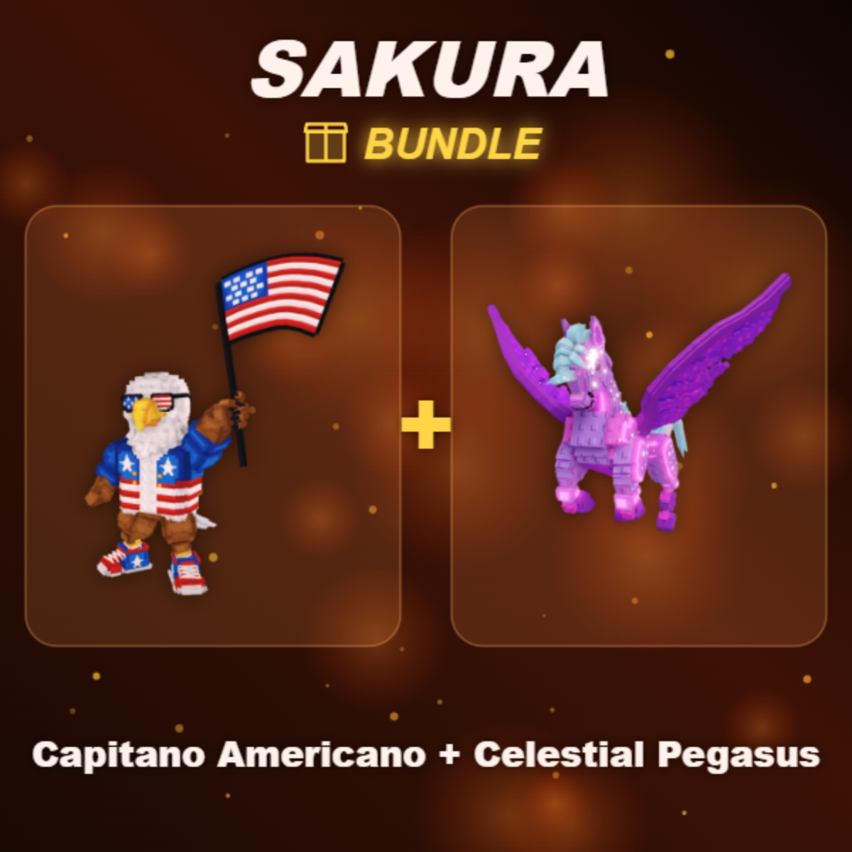 📦 BUNDLE ⭐ Capitano Americano + Celestial Pegasus ⭐