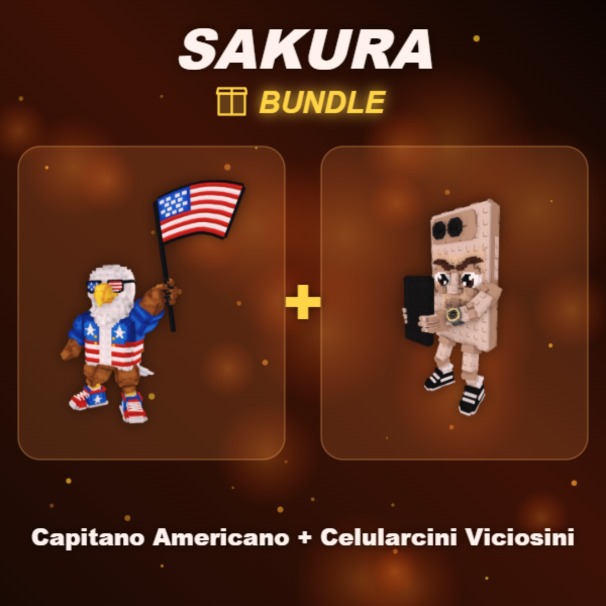 📦 BUNDLE ⭐ Capitano Americano + Celularcini Viciosini ⭐