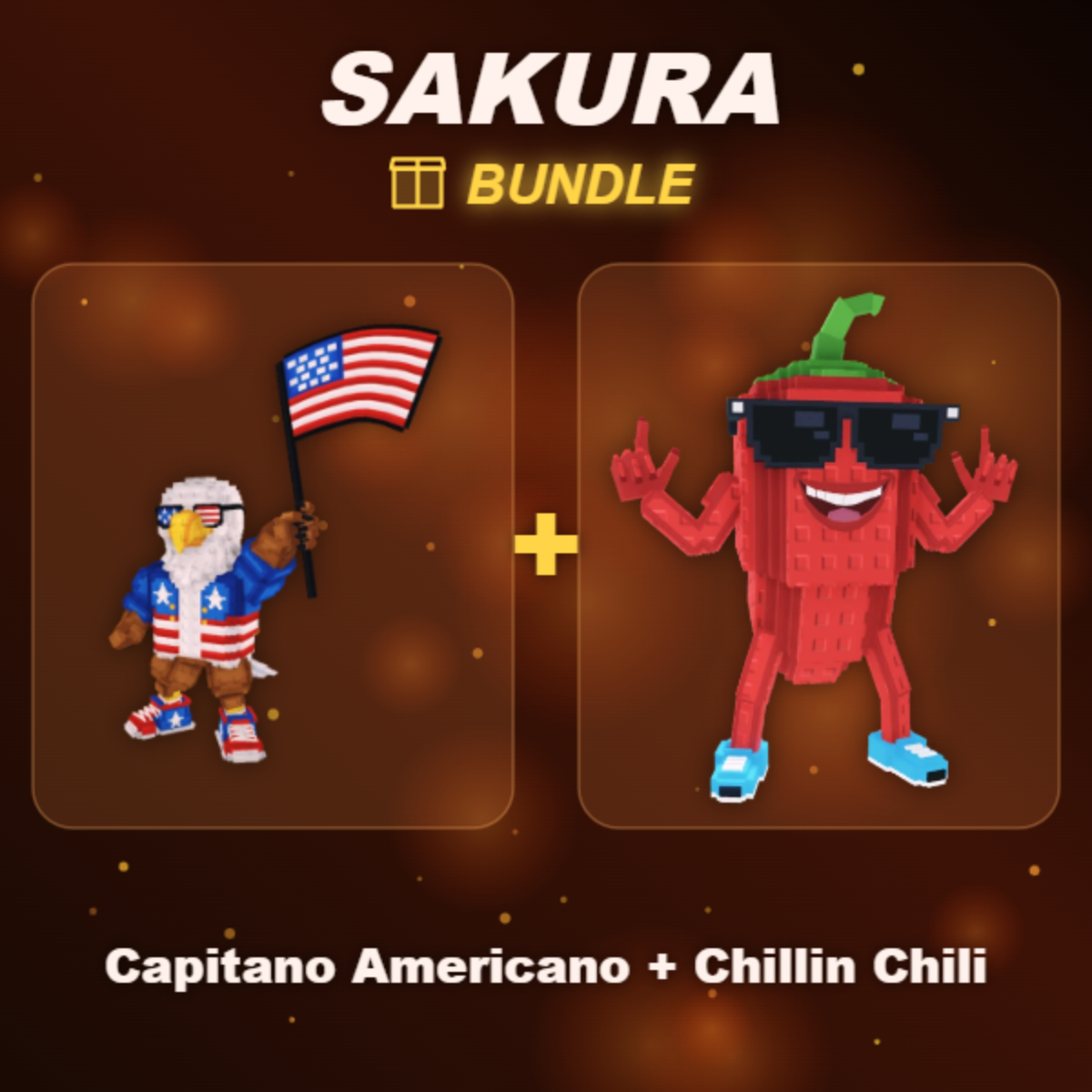 📦 BUNDLE ⭐ Capitano Americano + Chillin Chili ⭐