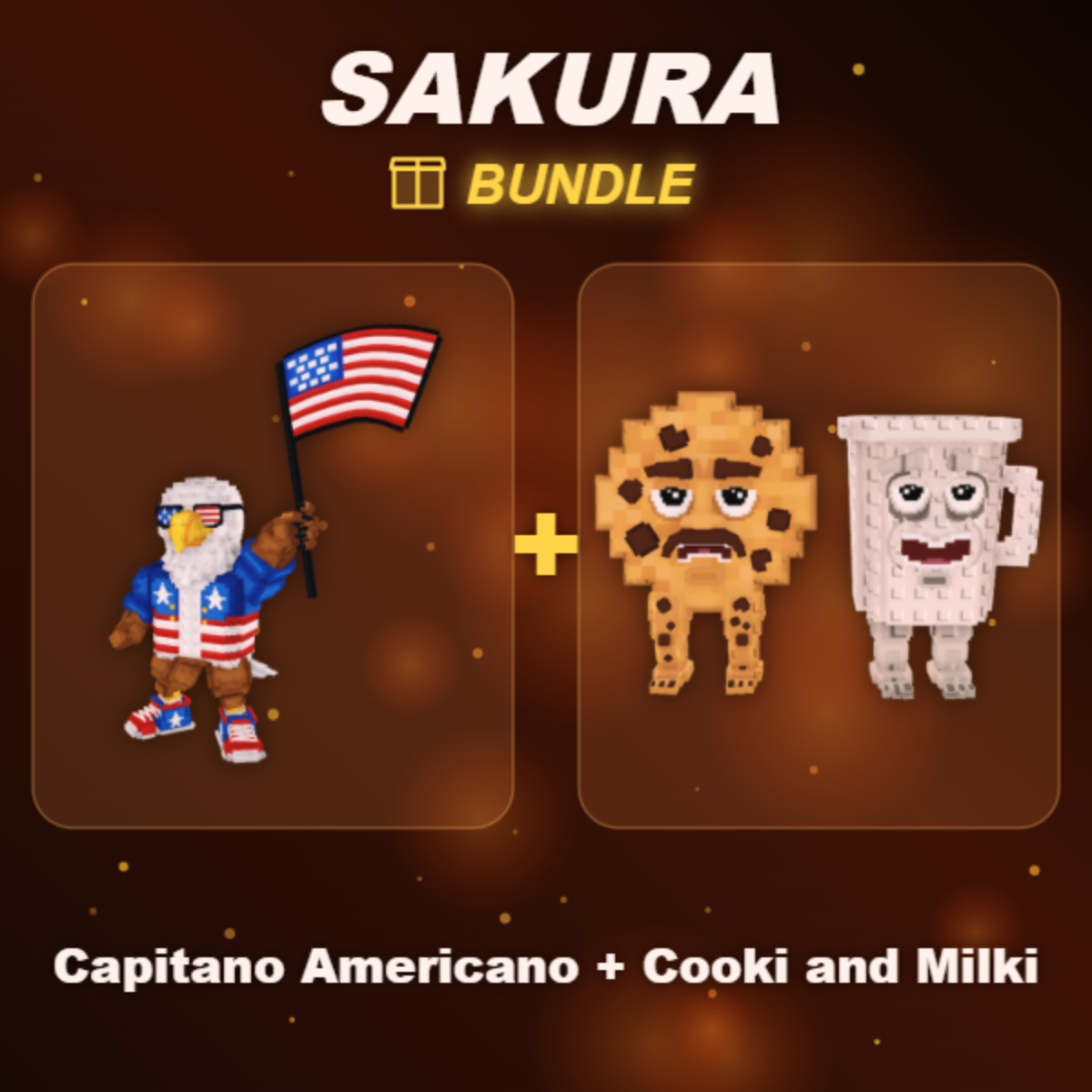 📦 BUNDLE ⭐ Capitano Americano + Cooki and Milki ⭐