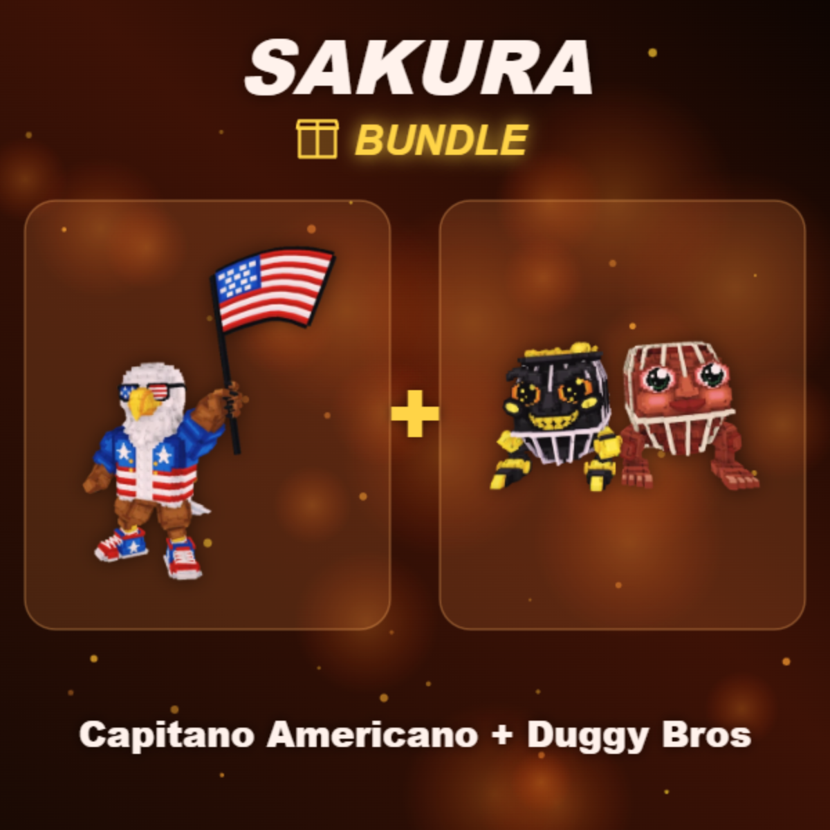 📦 BUNDLE ⭐ Capitano Americano + Duggy Bros ⭐