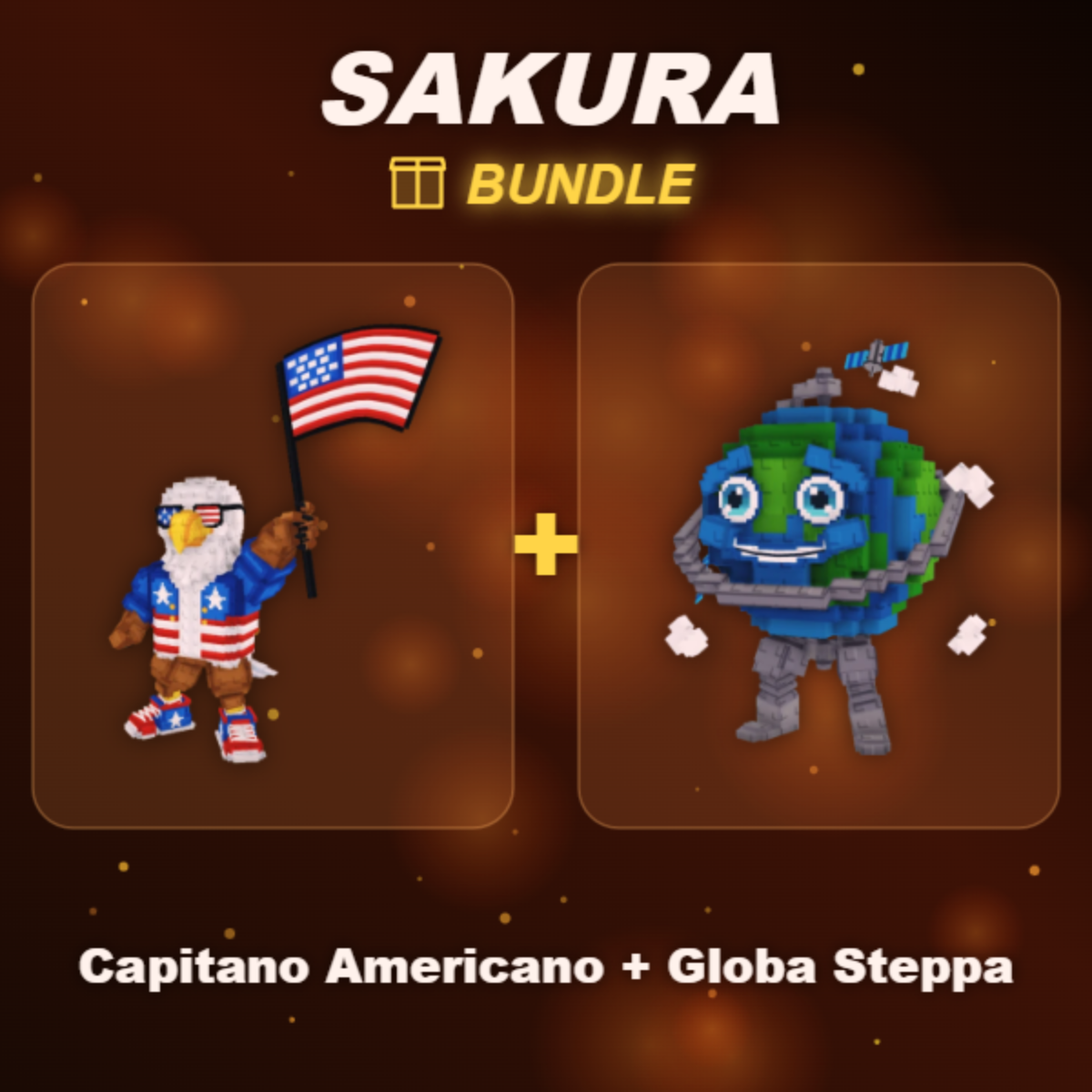 📦 BUNDLE ⭐ Capitano Americano + Globa Steppa ⭐