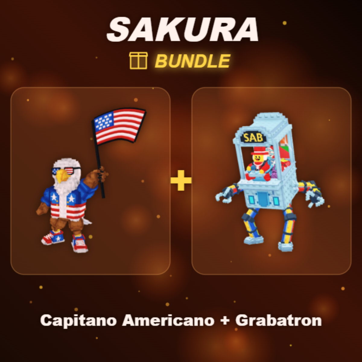 📦 BUNDLE ⭐ Capitano Americano + Grabatron ⭐