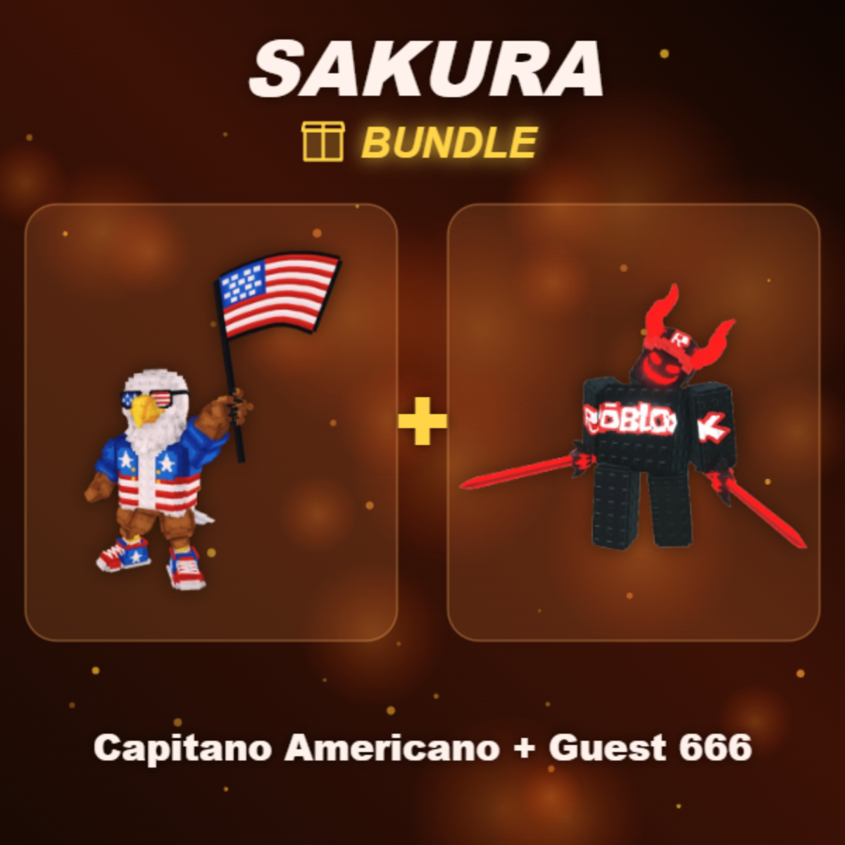 📦 BUNDLE ⭐ Capitano Americano + Guest 666 ⭐