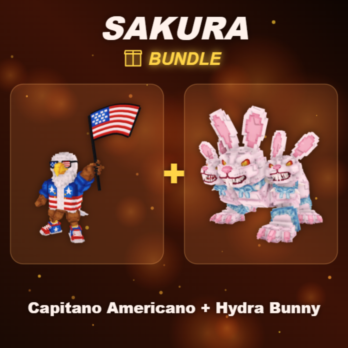 📦 BUNDLE ⭐ Capitano Americano + Hydra Bunny ⭐