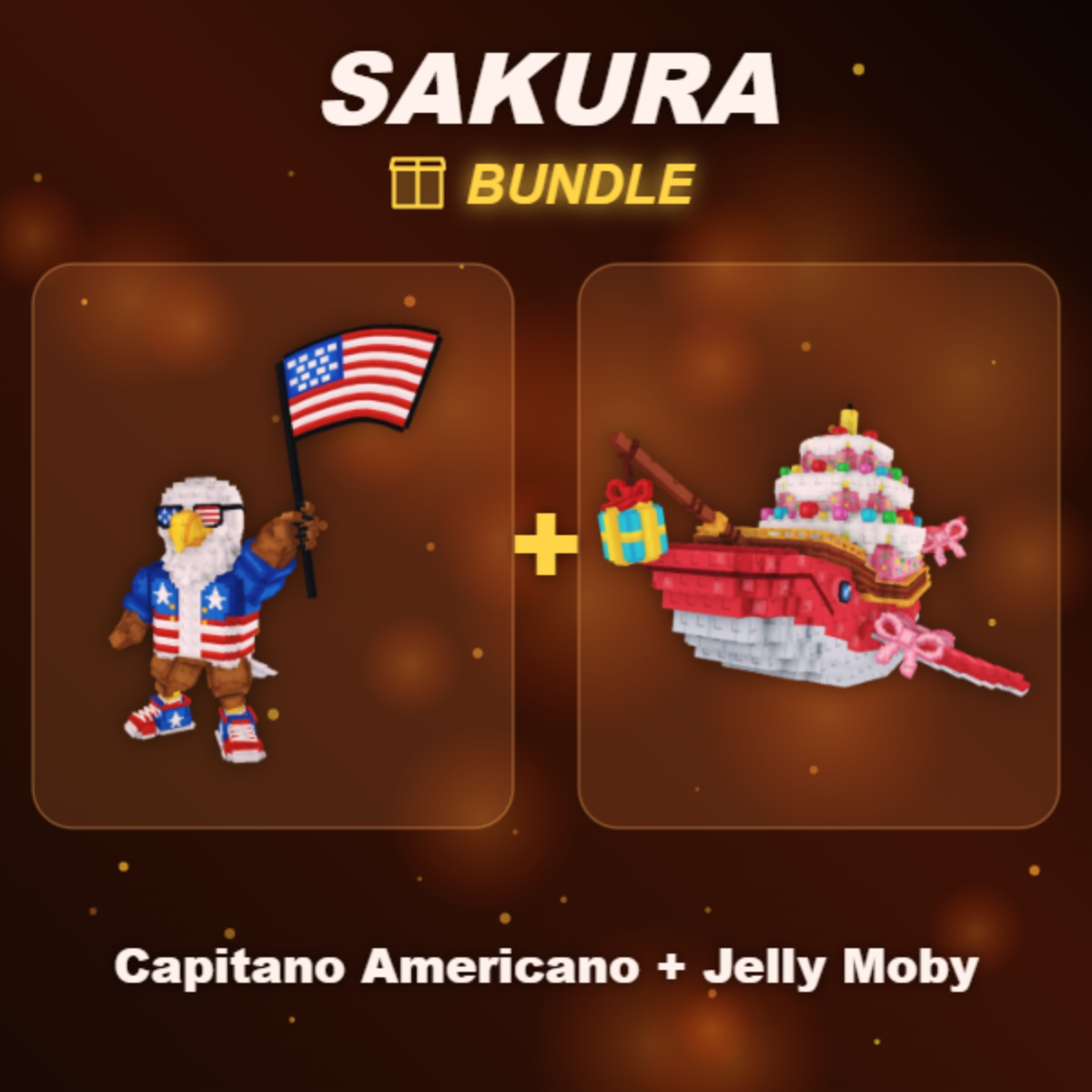 📦 BUNDLE ⭐ Capitano Americano + Jelly Moby ⭐