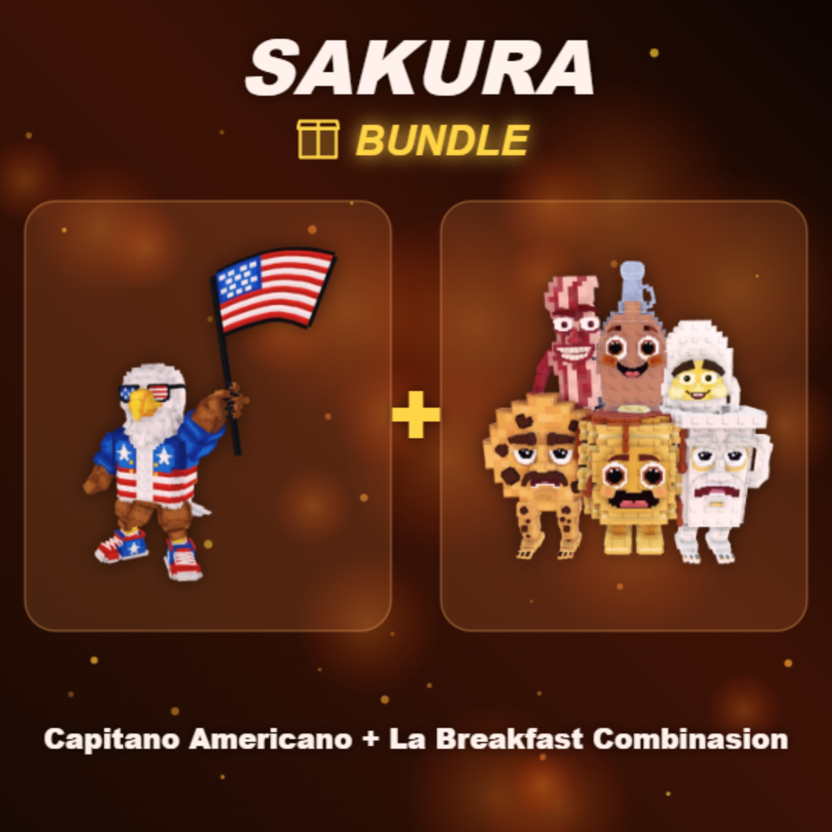 📦 BUNDLE ⭐ Capitano Americano + La Breakfast Combinasion ⭐