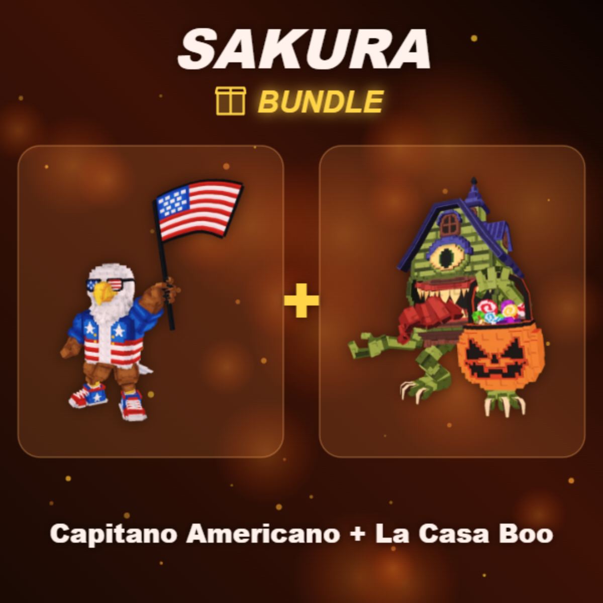 📦 BUNDLE ⭐ Capitano Americano + La Casa Boo ⭐