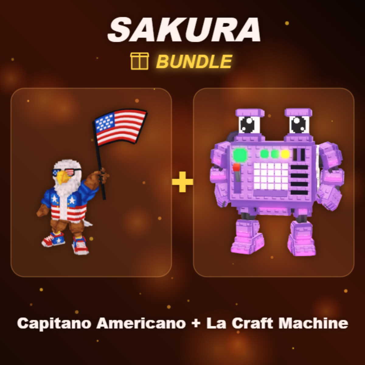 📦 BUNDLE ⭐ Capitano Americano + La Craft Machine ⭐
