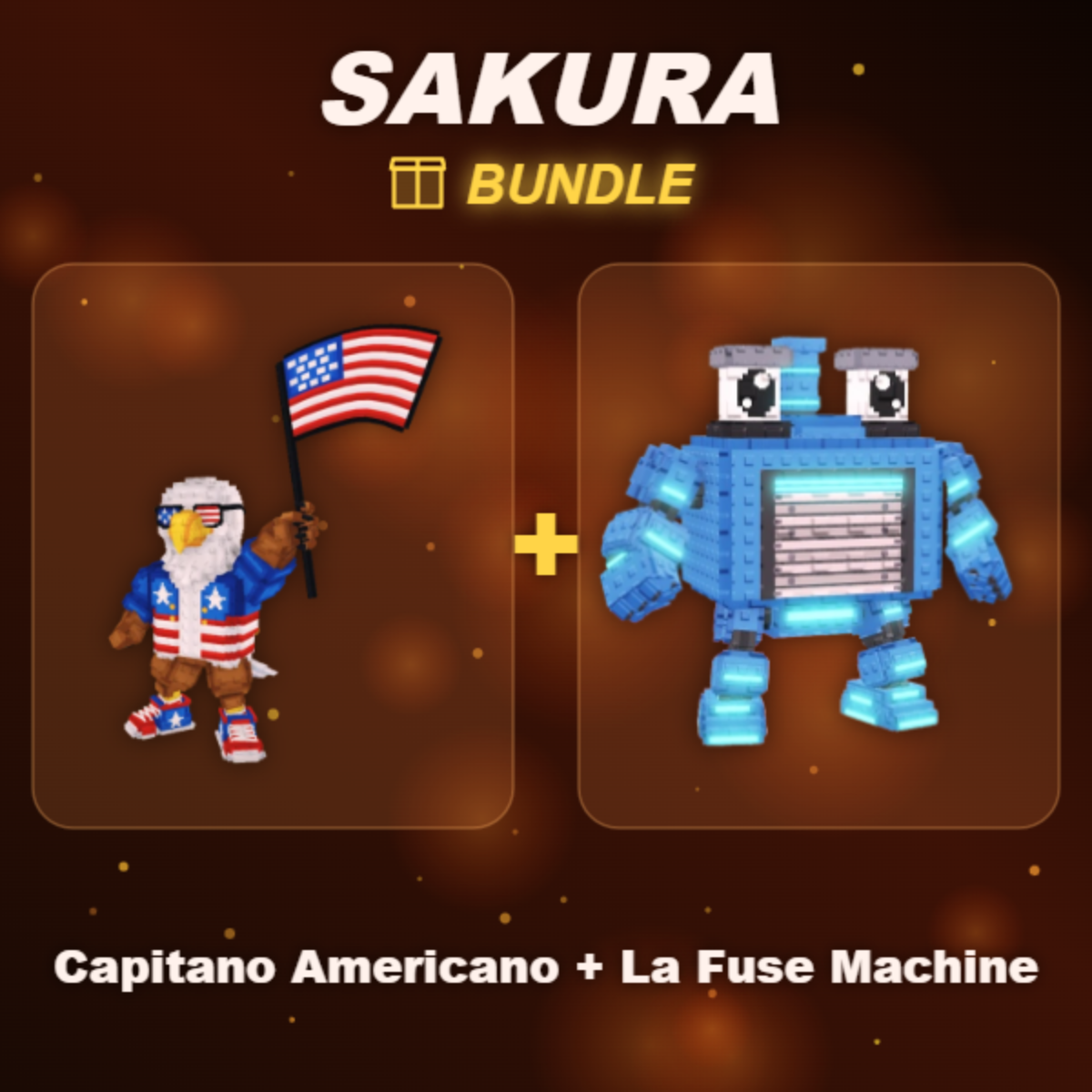 📦 BUNDLE ⭐ Capitano Americano + La Fuse Machine ⭐