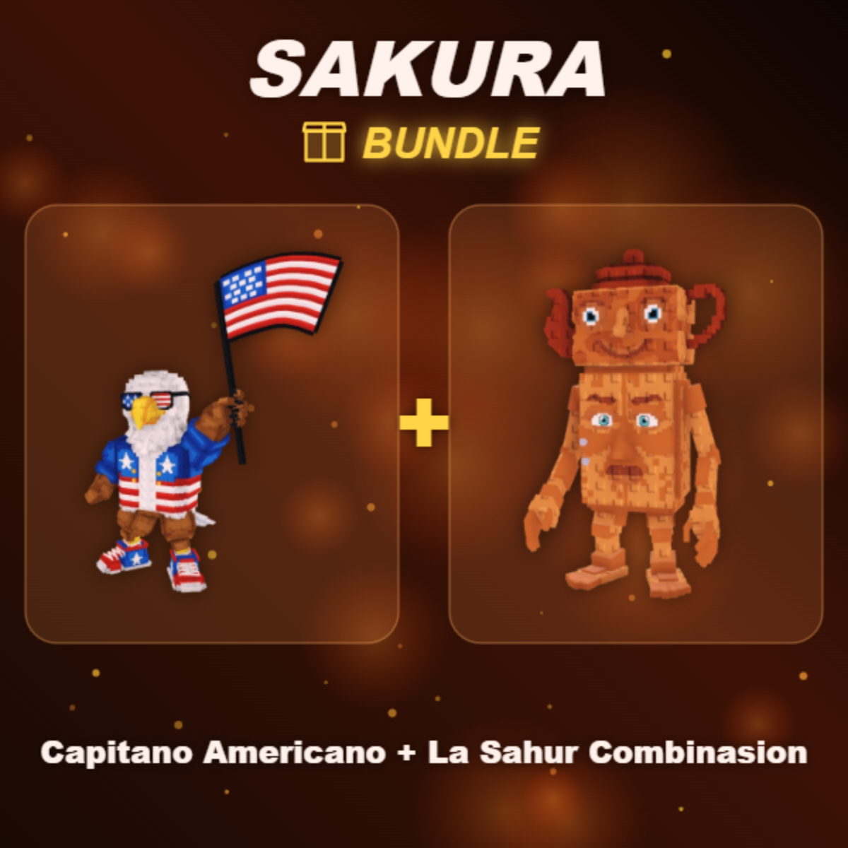 📦 BUNDLE ⭐ Capitano Americano + La Sahur Combinasion ⭐