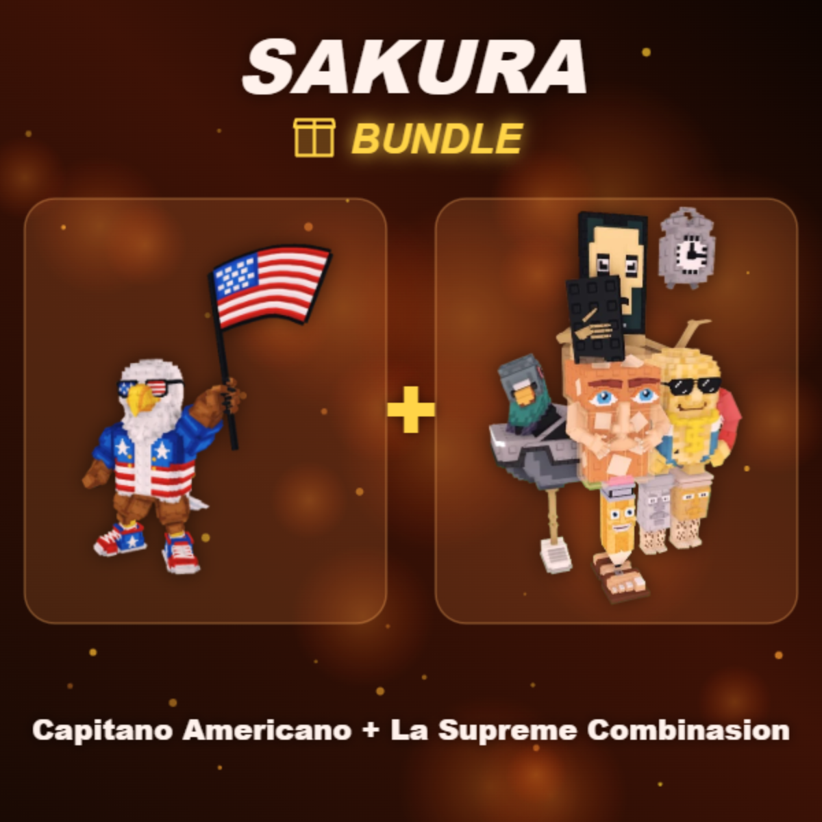 📦 BUNDLE ⭐ Capitano Americano + La Supreme Combinasion ⭐