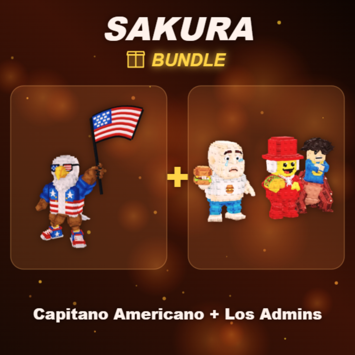 📦 BUNDLE ⭐ Capitano Americano + Los Admins ⭐
