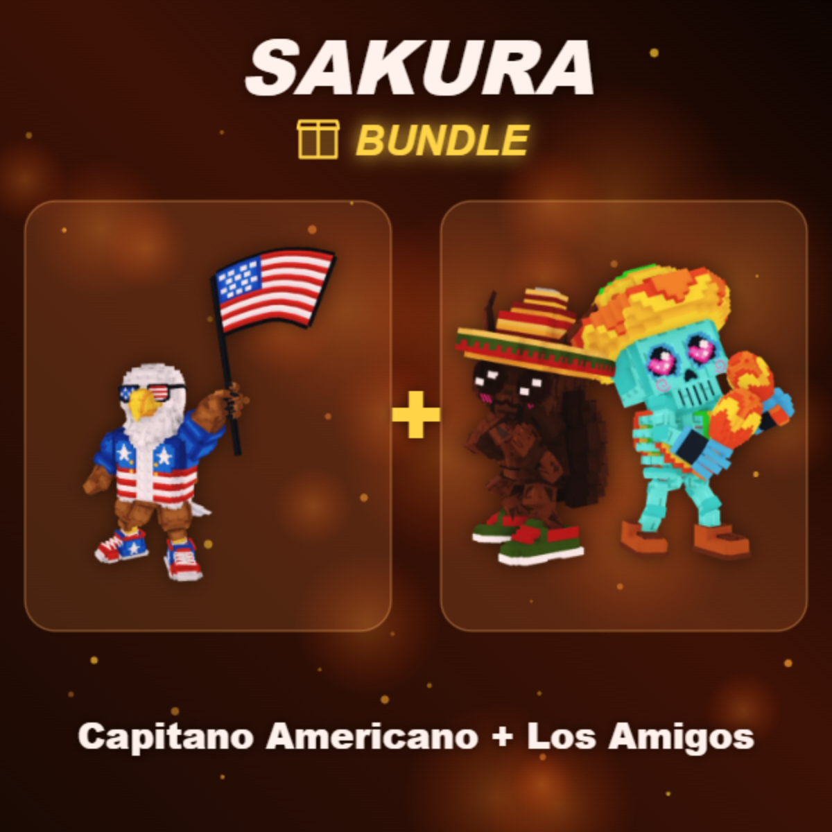 📦 BUNDLE ⭐ Capitano Americano + Los Amigos ⭐