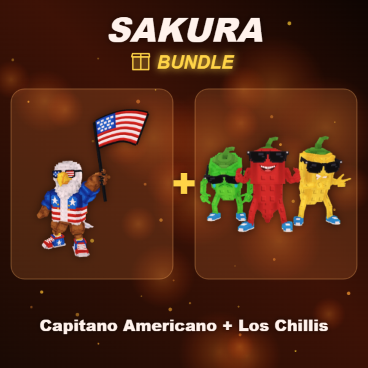 📦 BUNDLE ⭐ Capitano Americano + Los Chillis ⭐