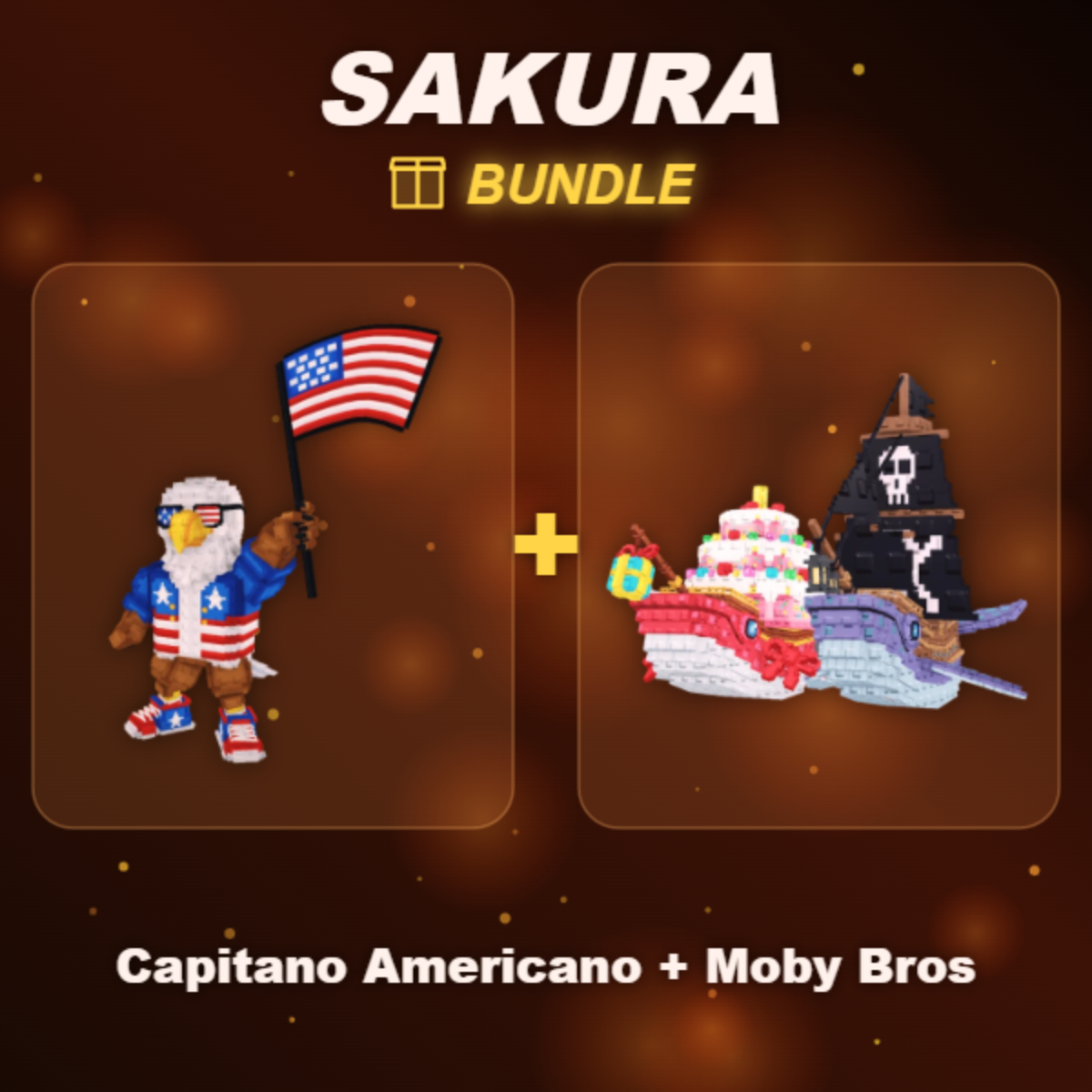 📦 BUNDLE ⭐ Capitano Americano + Moby Bros ⭐
