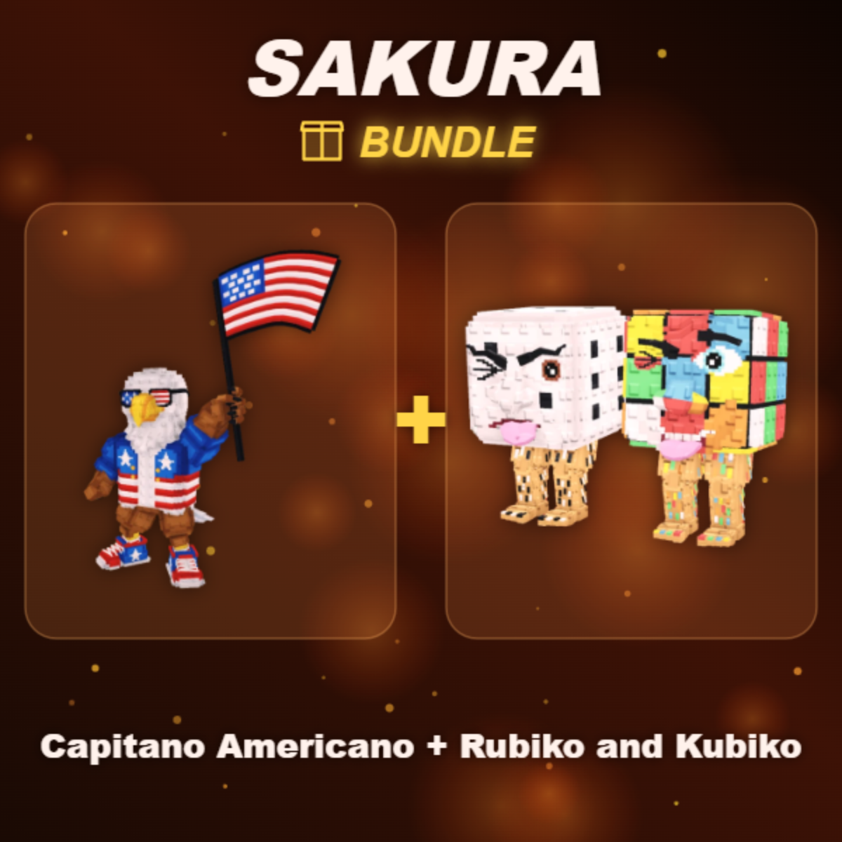 📦 BUNDLE ⭐ Capitano Americano + Rubiko and Kubiko ⭐