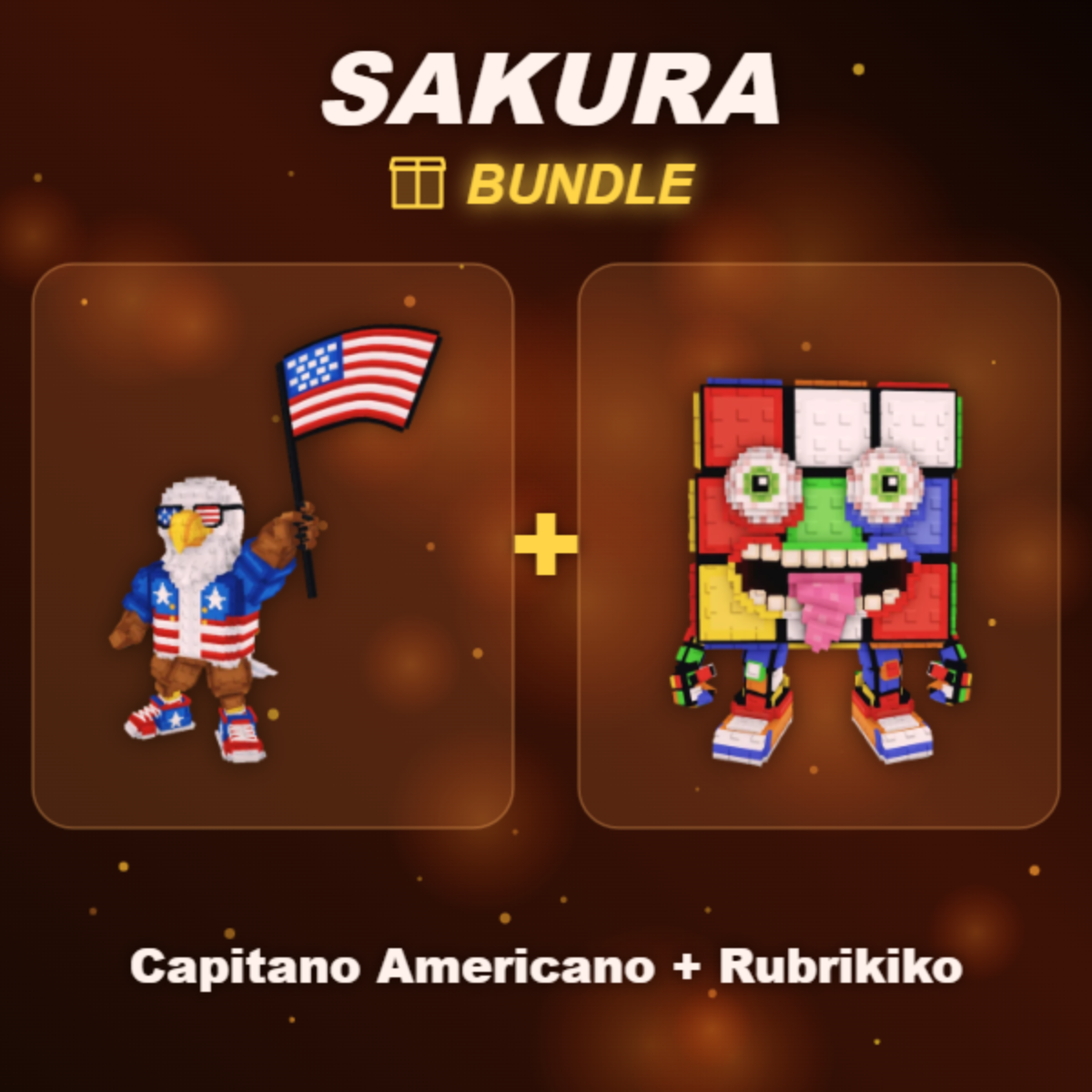 📦 BUNDLE ⭐ Capitano Americano + Rubrikiko ⭐