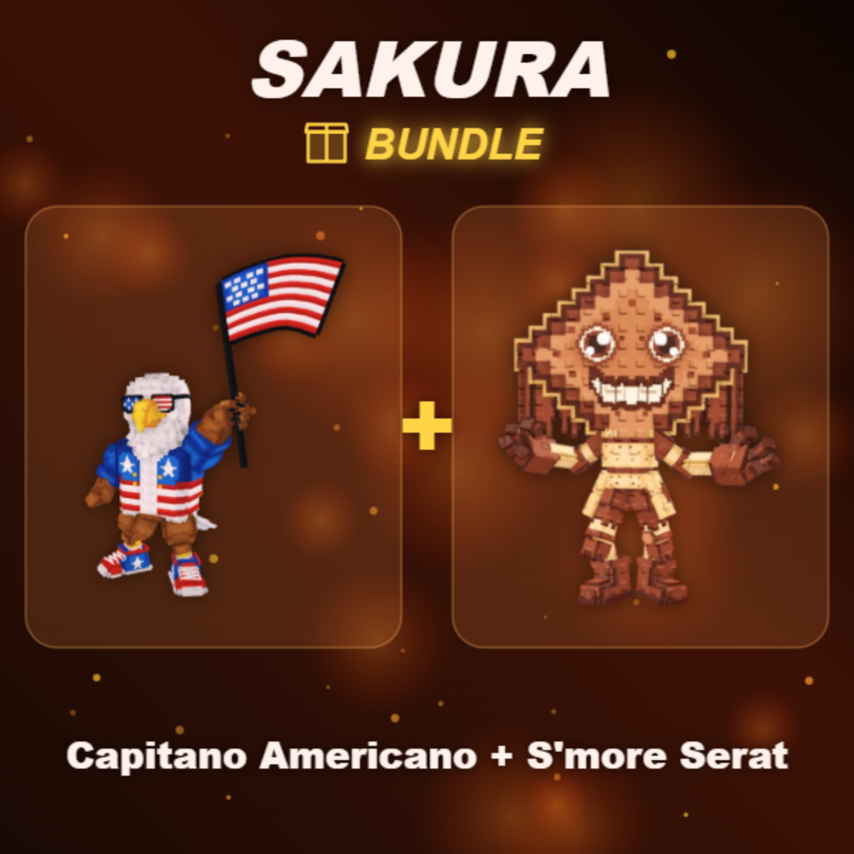 📦 BUNDLE ⭐ Capitano Americano + S'more Serat ⭐