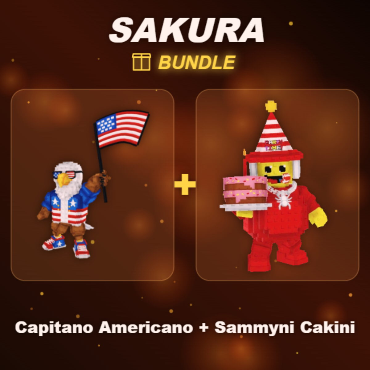 📦 BUNDLE ⭐ Capitano Americano + Sammyni Cakini ⭐