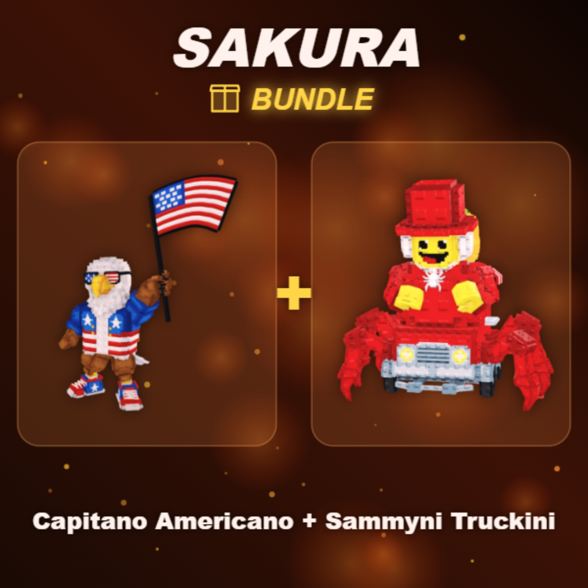 📦 BUNDLE ⭐ Capitano Americano + Sammyni Truckini ⭐