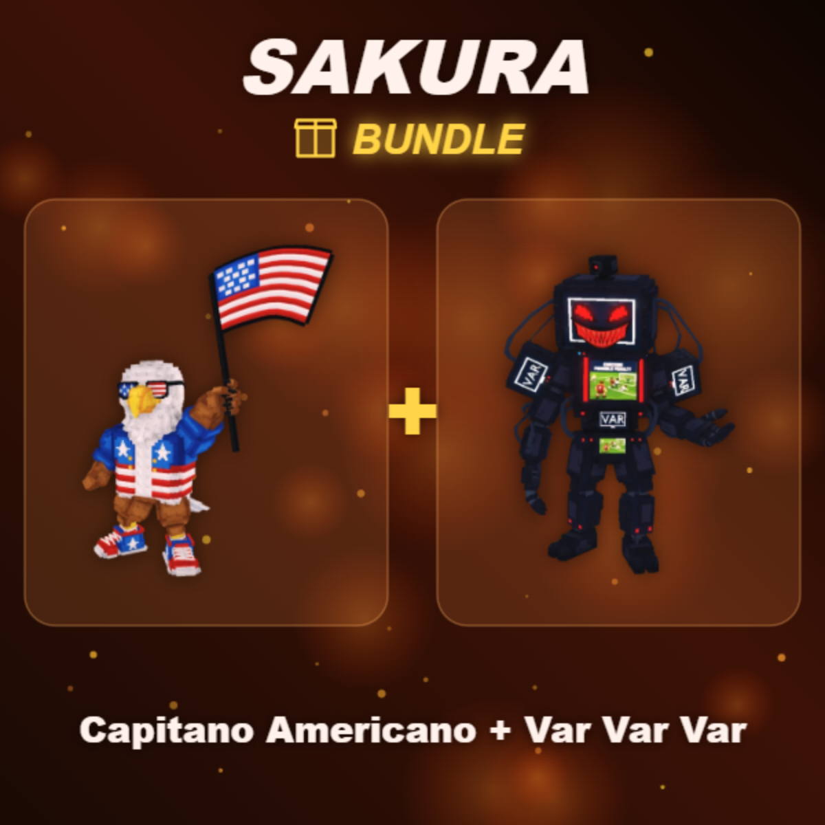 📦 BUNDLE ⭐ Capitano Americano + Var Var Var ⭐