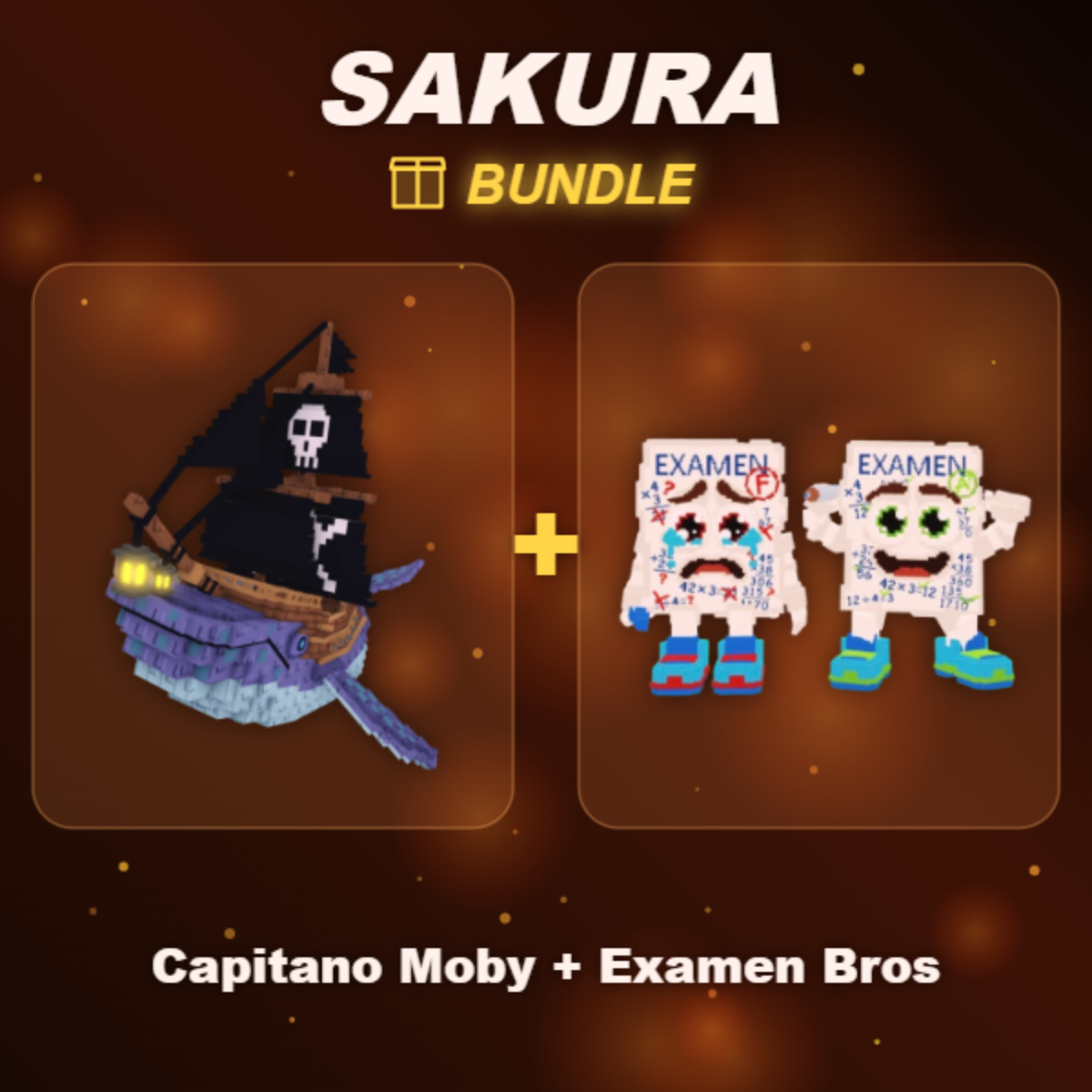 📦 BUNDLE ⭐ Capitano Moby + Examen Bros ⭐