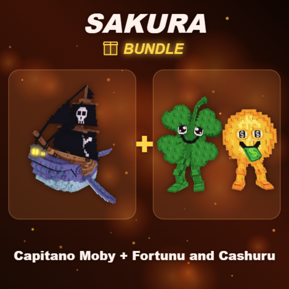 📦 BUNDLE ⭐ Capitano Moby + Fortunu and Cashuru ⭐