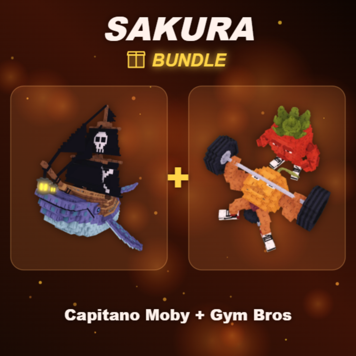 📦 BUNDLE ⭐ Capitano Moby + Gym Bros ⭐