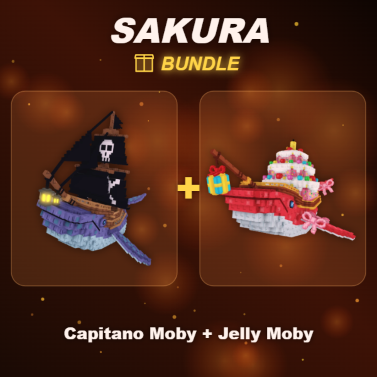 📦 BUNDLE ⭐ Capitano Moby + Jelly Moby ⭐