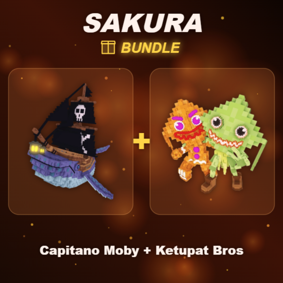 📦 BUNDLE ⭐ Capitano Moby + Ketupat Bros ⭐
