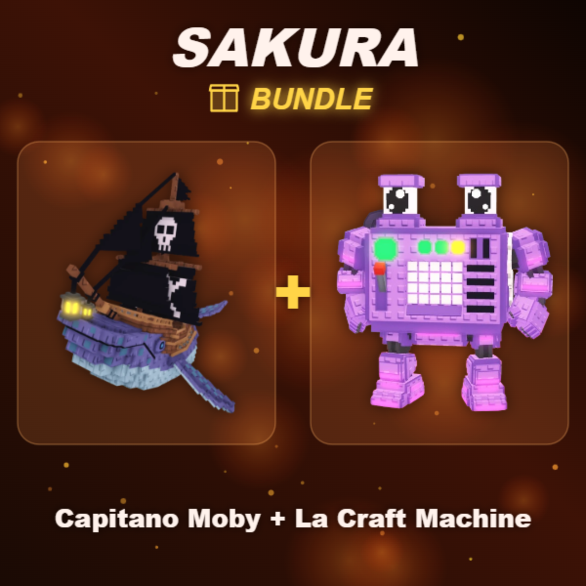 📦 BUNDLE ⭐ Capitano Moby + La Craft Machine ⭐