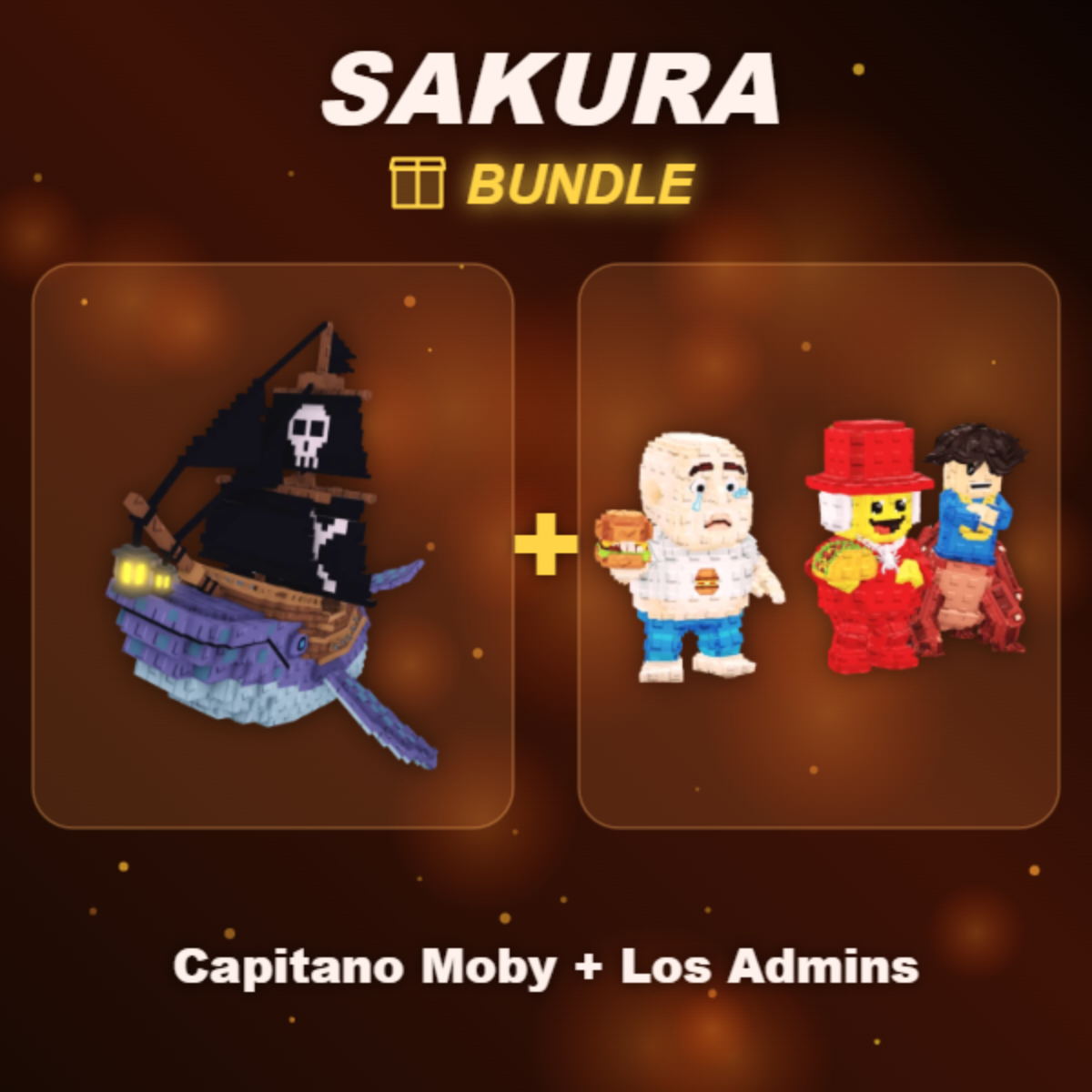 📦 BUNDLE ⭐ Capitano Moby + Los Admins ⭐