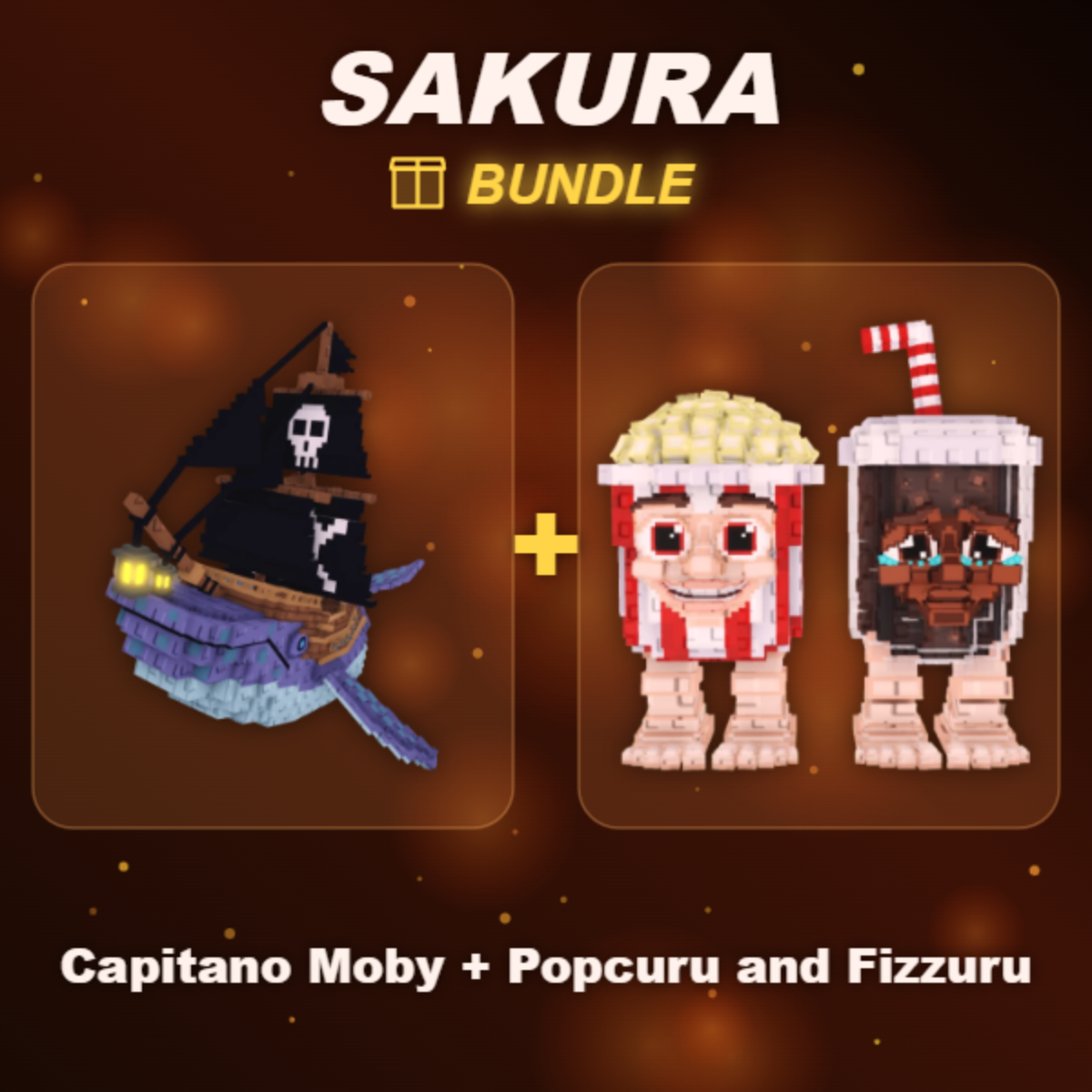 📦 BUNDLE ⭐ Capitano Moby + Popcuru and Fizzuru ⭐