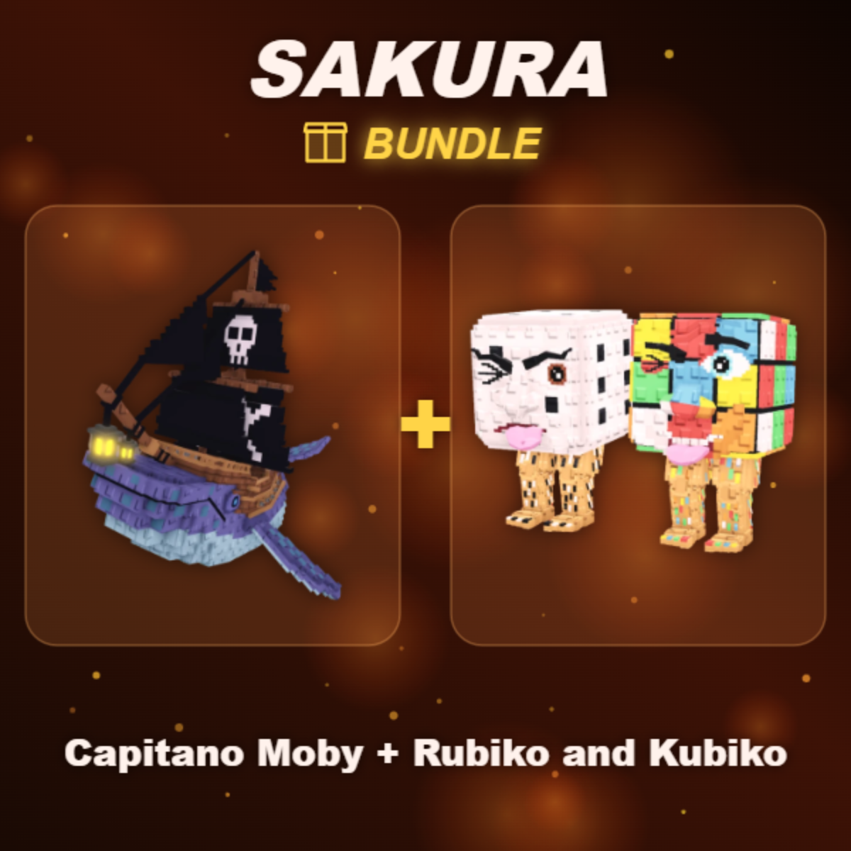 📦 BUNDLE ⭐ Capitano Moby + Rubiko and Kubiko ⭐