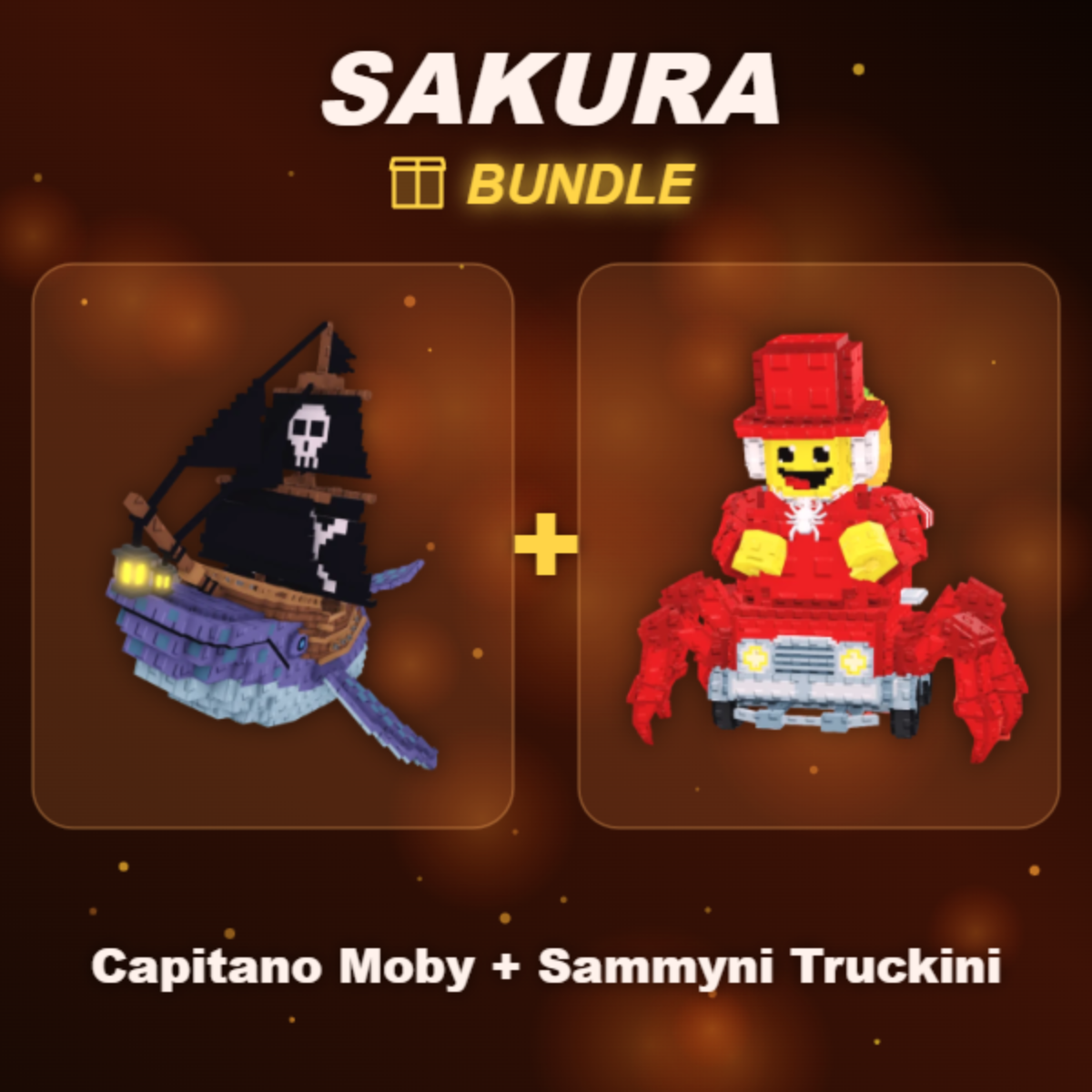 📦 BUNDLE ⭐ Capitano Moby + Sammyni Truckini ⭐