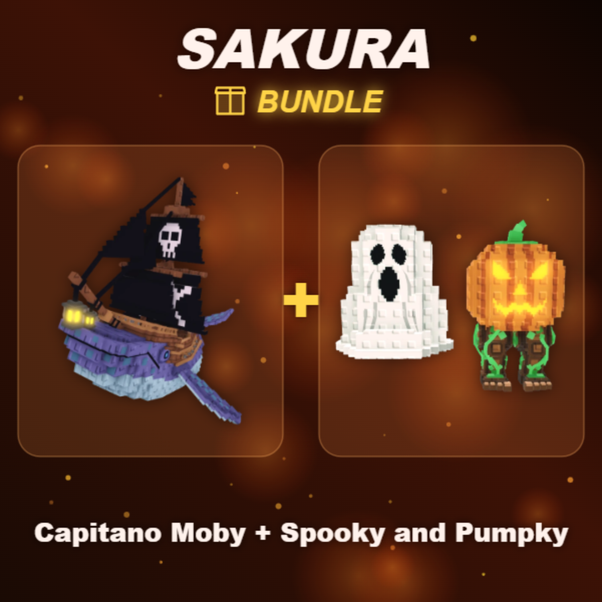 📦 BUNDLE ⭐ Capitano Moby + Spooky and Pumpky ⭐